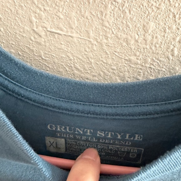 Grunt Style Blue Graphic Tee - Picture 6 of 7